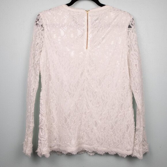 Soft Surroundings white lace top-XL - Picture 6 of 7